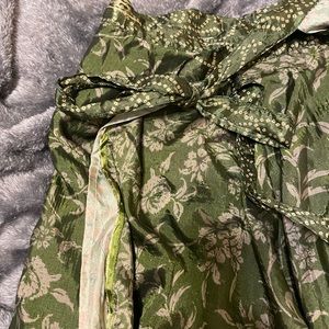 Beach wrap skirt. Tie closure OS